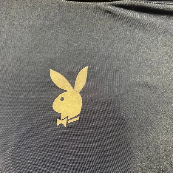 PlayBoy Dark Blue Crop Long Sleeve *Minor Flaws* - Picture 8 of 9
